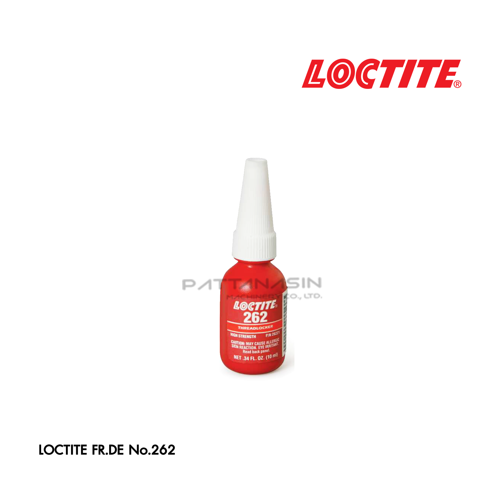 LOCTITE น้ำยาล็อคเกลียว เบอร์ 262 ขนาด 10 มล.